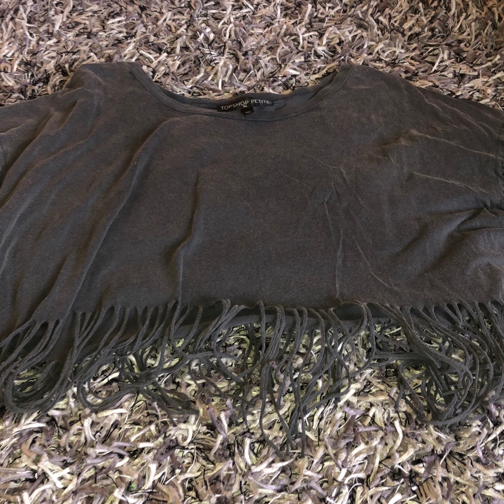 Crop Fringe Shirt
